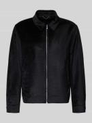 Drykorn Hemdjacke mit Reißverschluss Modell 'RIKKA' in Black, Größe L