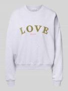 OH APRIL Sweatshirt mit Statement-Stitching und Rundhalsausschnitt in ...