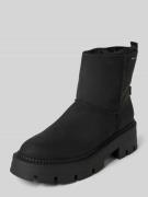 Tamaris Chelsea Boots In Nubukleder-Optik in Black, Größe 36