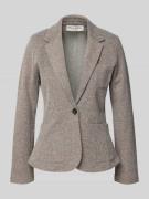 Marc O'Polo Regular Fit Kurzblazer aus Baumwoll-Mix in Sand Melange, G...