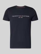 Tommy Hilfiger T-Shirt aus Bio-Baumwolle in Marine, Größe L