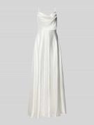 Luxuar Brautkleid mit Wasserfall-Ausschnitt in Offwhite, Größe 40