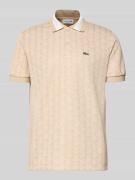 Lacoste Regular Fit Poloshirt mit Baumwoll-Anteil in Offwhite, Größe L