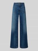 Polo Ralph Lauren Wide Leg Jeans mit Eingrifftaschen in Jeansblau, Grö...