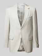 Carl Gross 2-Knopf-Sakko mit floraler Applikation Modell 'Tannon' in B...