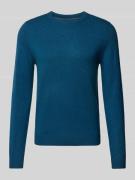MCNEAL Strickpullover aus Woll-Mix mit Kaschmir-Anteil in Petrol Melan...