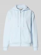 Levi's® Sweatjacke mit Kapuze in Hellblau, Größe L