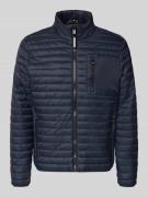 camel active Steppjacke mit Stehkragen in Marine, Größe 3XL