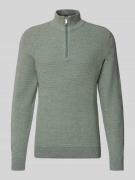 SELECTED HOMME Regular Fit Troyer aus Bio-Baumwolle Modell 'ROSS' in G...