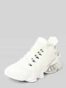 PLEIN SPORT Sneaker mit Schnürverschluss in Weiss, Größe 42