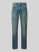 Pepe Jeans Straight Fit Jeans aus Baumwoll-Mix Modell 'CASH' in Jeansb...