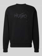 Hugo Blue Regular Fit Sweatshirt aus reiner Baumwolle Modell 'NIEROFIX...