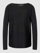 (The Mercer) N.Y. Strickpullover mit U-Boot-Ausschnitt in Black, Größe...