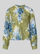 Rich & Royal Regular Fit Bluse mit Seiden-Anteil in Hellgruen, Größe 3...