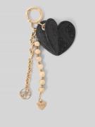 Guess Schlüsselanhänger mit Logo-Detail in Black, Größe 1