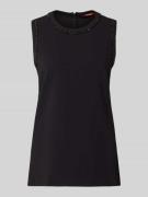 Max Mara Studio Regular Fit Blusentop mit Zierstein-Besatz Modell 'MST...