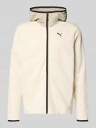 PUMA PERFORMANCE Sweatjacke mit Kapuze in Ecru, Größe M