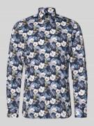 OLYMP Level Five Slim Fit Businesshemd aus Baumwoll-Mix mit Kentkragen...