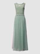 Vila Maxikleid mit Zierbesatz Modell 'LYNNEA' in Lind, Größe 40