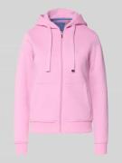 Christian Berg Woman Sweatjacke mit Reißverschluss in Rosa, Größe L