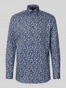 OLYMP Regular Fit Businesshemd aus Baumwolle mit Kentkragen in Marine,...