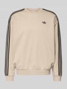 adidas Originals Sweatshirt mit Label-Stitching in Beige, Größe L