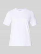 Pieces Regular Fit T-Shirt aus reiner Baumwolle Modell 'RIA' in Weiss,...