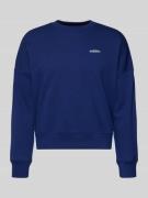 adidas Sportswear Sweatshirt mit Label-Stitching in Dunkelblau, Größe ...