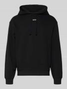 HUGO Regular Fit Hoodie aus reiner Baumwolle Modell 'DAPO' in Black, G...