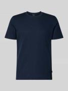 JOOP! Collection T-Shirt mit geripptem Rundhalsausschnitt in Marine, G...