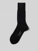 Falke Socken mit Kaschmir-Anteil Modell 'LHASA' in Black, Größe 39-42