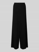 MAC Wide Fit Stoffhose mit teilelastischem Bund Modell 'ine' in BLACK,...