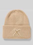 Unio Beanie mit Kaschmir-Anteil in Beige, Größe 1