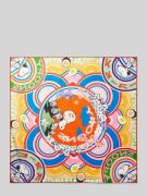 Codello Schal mit Peanuts®-Print aus reiner Seide in Orange, Größe 1