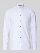 OLYMP Level Five Slim Fit Businesshemd aus Baumwolle mit Kentkragen in...