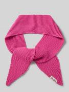 OH APRIL Schal mit Label-Detail in Pink, Größe 1