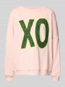 miss goodlife Oversized Sweatshirt mit Pailettenbesatz Modell 'XO' in ...