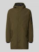 MCNEAL Parkamantel mit Kapuze in Oliv, Größe L