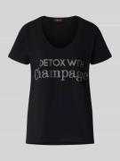 miss goodlife T-Shirt mit Label-Detail in Black, Größe L