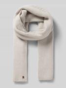 Tommy Hilfiger Schal mit Woll-Anteil in Hellgrau, Größe 1