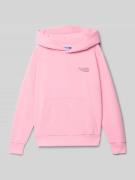 Jack & Jones Hoodie mit Kapuze Modell 'ROAR' in Rosa, Größe 152
