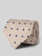 altea Krawatte aus reiner Seide Modell 'ISONZO' in Beige, Größe 1