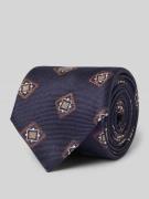 altea Krawatte aus Seiden-Baumwoll-Mix Modell 'Gange' in Marine, Größe...