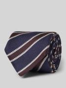 altea Krawatte mit Label-Detail Modell 'Ticino' in Marine, Größe 1