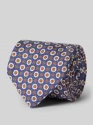 altea Krawatte mit Label-Detail Modell 'Isonzo' in Marine, Größe 1