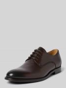 DIGEL Derby-Schuhe aus Leder Modell 'SEBASTIAN' in Dunkelbraun, Größe ...