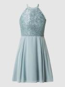 Jake*s Cocktail Cocktailkleid aus Spitze und Chiffon in Schilf, Größe ...