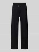HUGO Regular Fit Sweatpants aus Baumwoll-Mix Modell 'DINETO' in Black,...