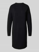 Christian Berg Woman Knielanges Kleid mit Stehkragen in Black, Größe L