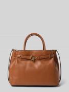Lauren Ralph Lauren Satchel Bag mit Tragehenkel in Cognac, Größe 1